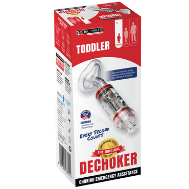 Dechoker Toddler Single Pack - Airway Clearance Device (1-3 Years) - 12 Pack