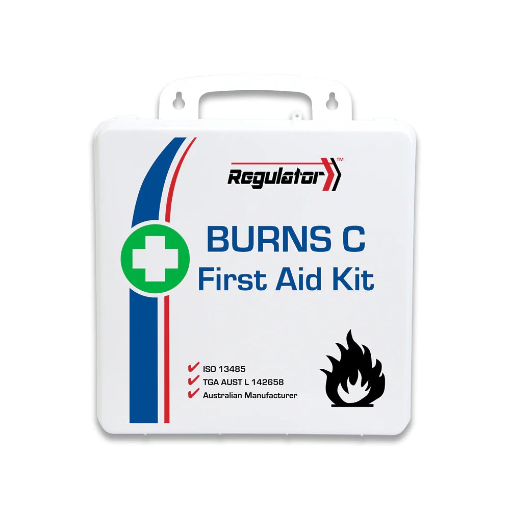 REGULATOR Burns C First Aid Kit 24 x 24 x 7.5cm