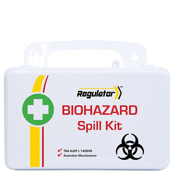 Biohazard Plastic Spill Kit 13 x 21 x 7.5cm