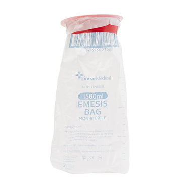 Emesis Bag with Red Ring 1500ml - 500/Pk