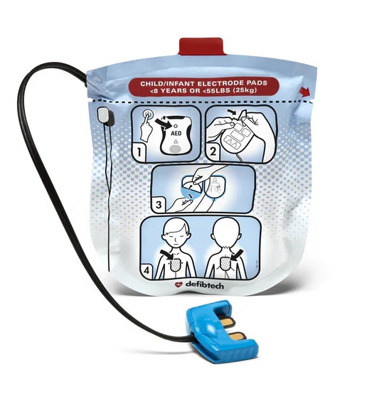 Defibtech Pediatric Defibrillation Pads - (Lifeline VIEW/ECG/PRO only)