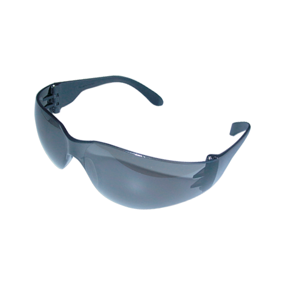 Smoked Vortex Safety Glasses polycarbonate box/12