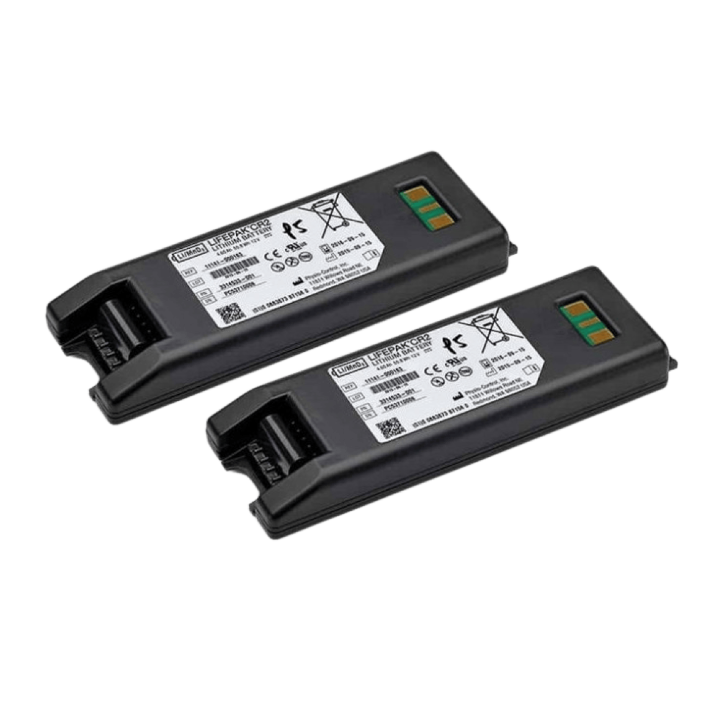 LIFEPAK CR2 Replacement Battery Twin Pack (4 Year Life)