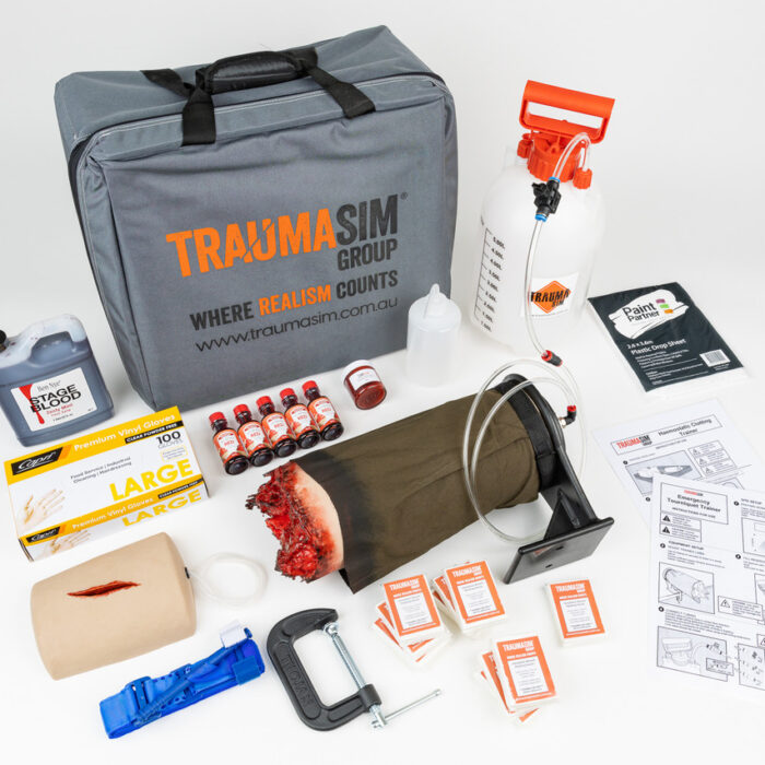 TRAUMASIM Bleed Control Trainer Kit โ Leg