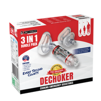 Dechoker 3-in-1 Family Bundle – Adult, Child & Toddler - 6 Boxes