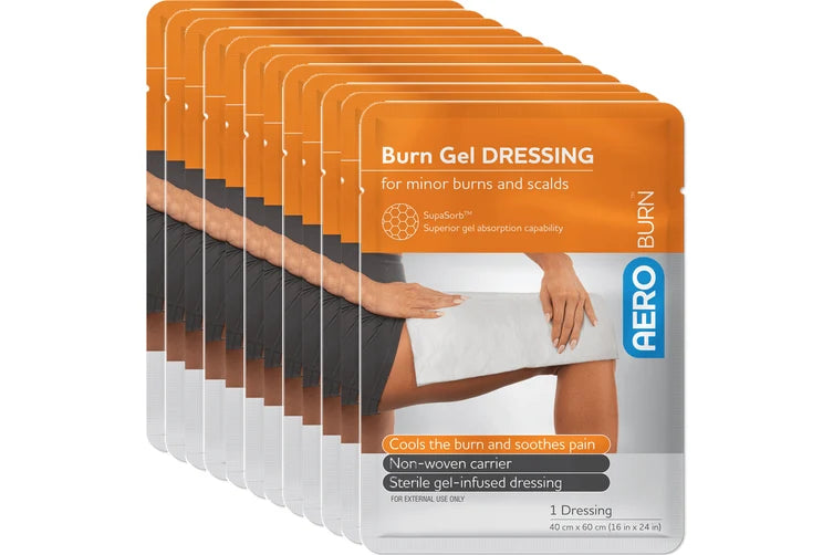 Burn Gel Dressing 40 x 60cm 12 Pack
