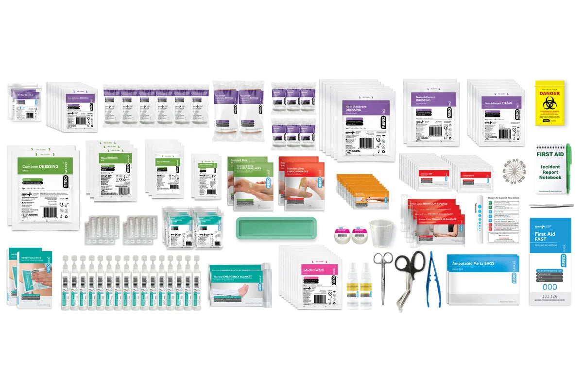Metalworking Trauma & Burns First Aid Kit 41 x 57.5 x 13cm