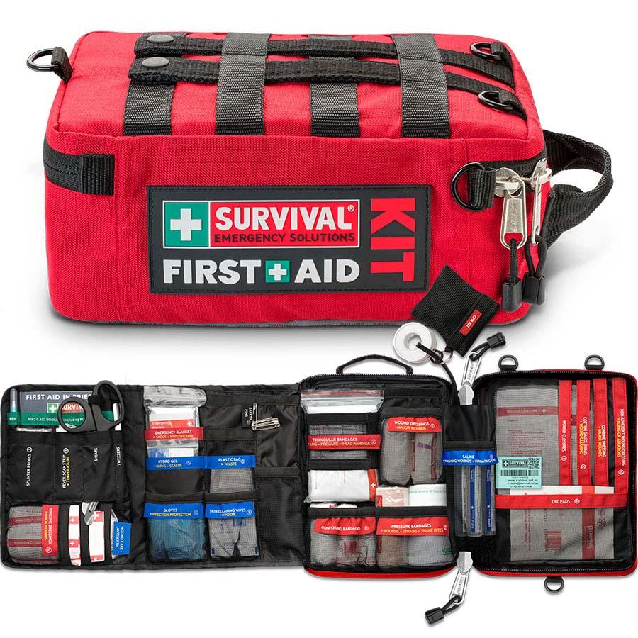 SURVIVAL Family & Slimline First Aid Kit Bundle