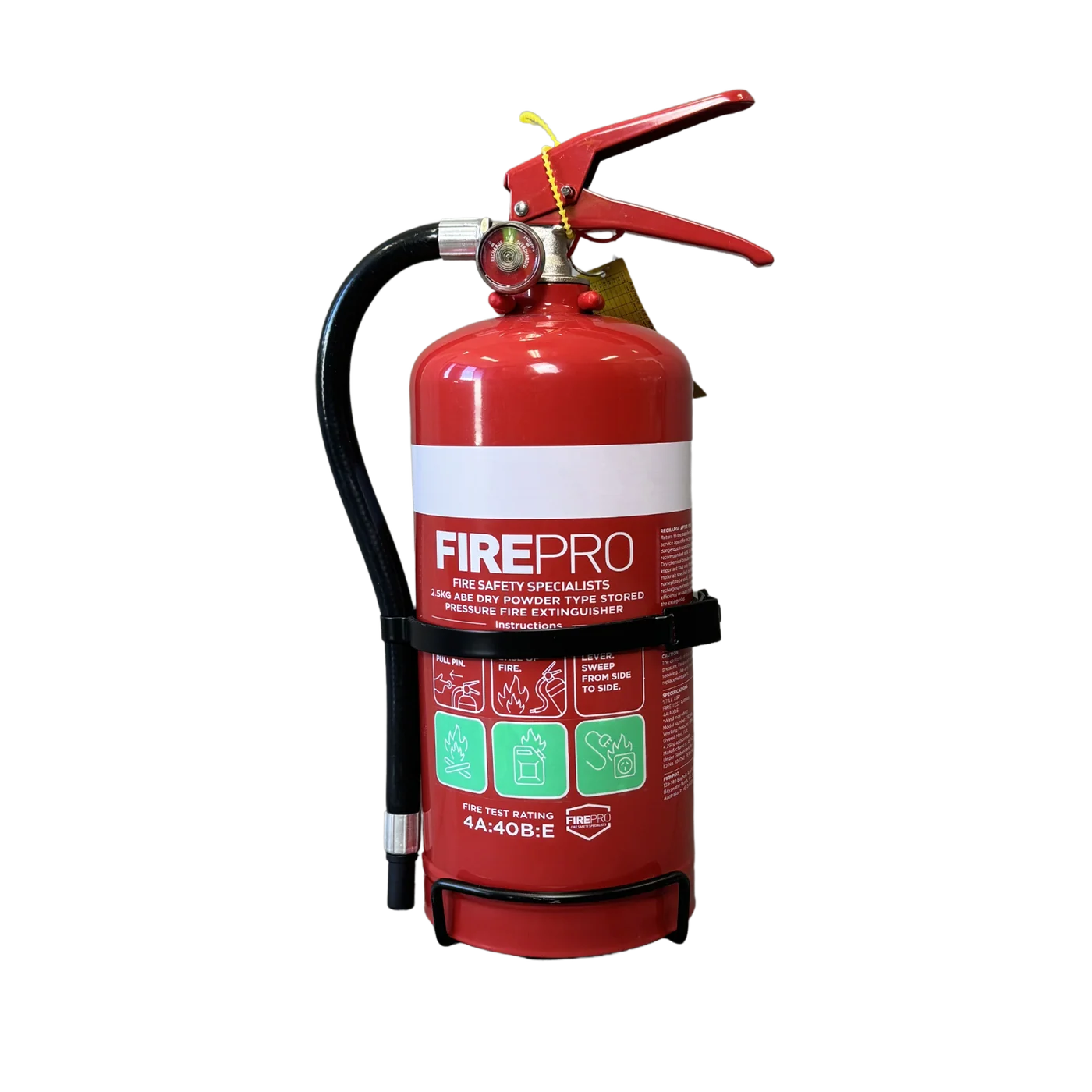 FirePro 2.5kg Dry Powder Fire Extinguisher