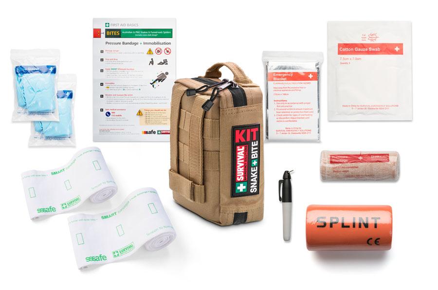 SURVIVAL Snake Bite & Slimline First Aid Kit Bundle