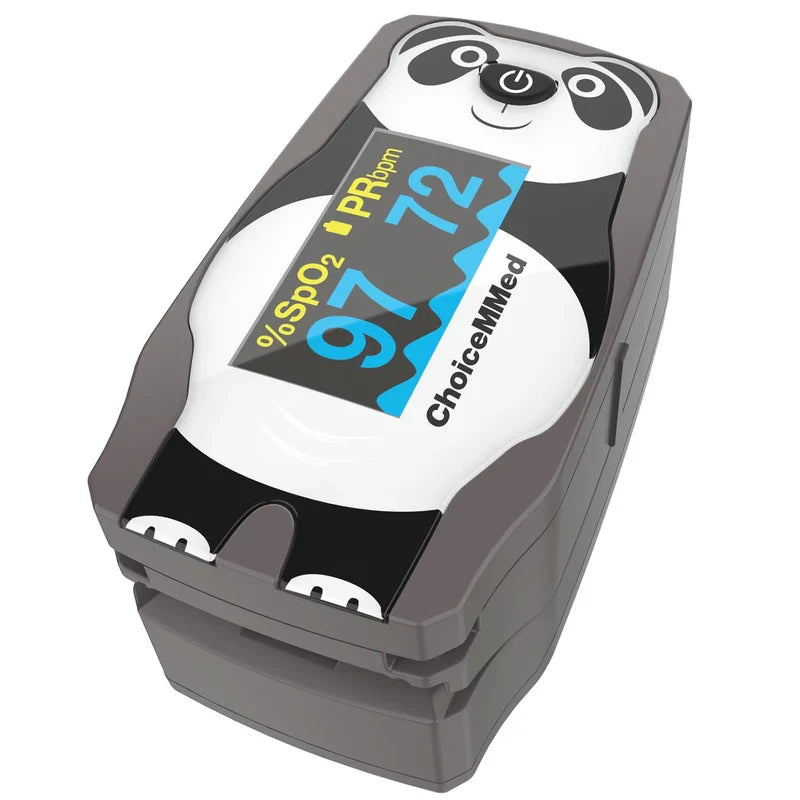 ChoiceMMed Paediatric Fingertip Pulse Oximeter - Panda