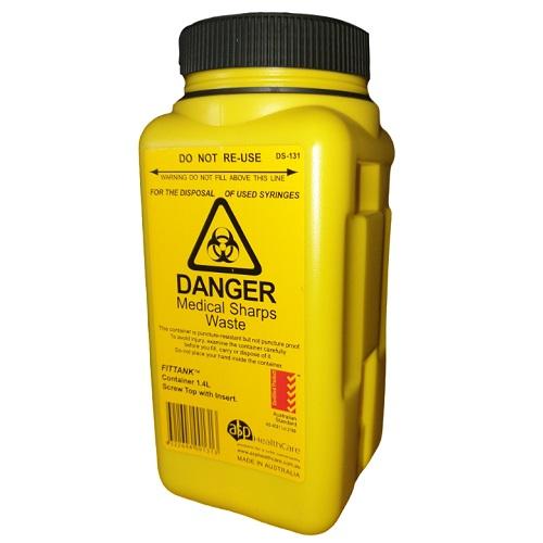 Sharps Disposal Containers 1.4L