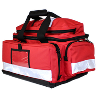 Red Trauma First Aid Bag 49 x 30 x 28.5cm