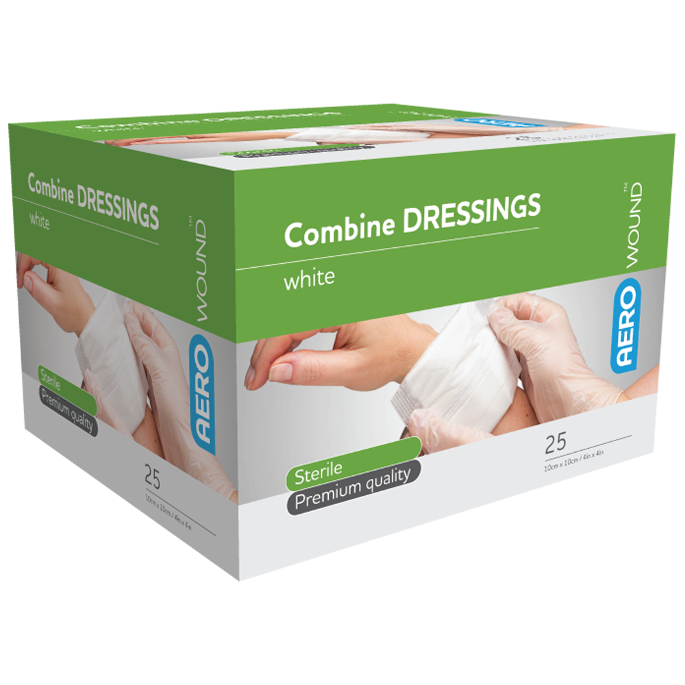 Combine Dressings 10 x 10cm Bag/25