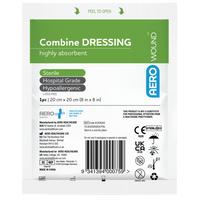 Combine Dressing 20 x 20cm Bag/25