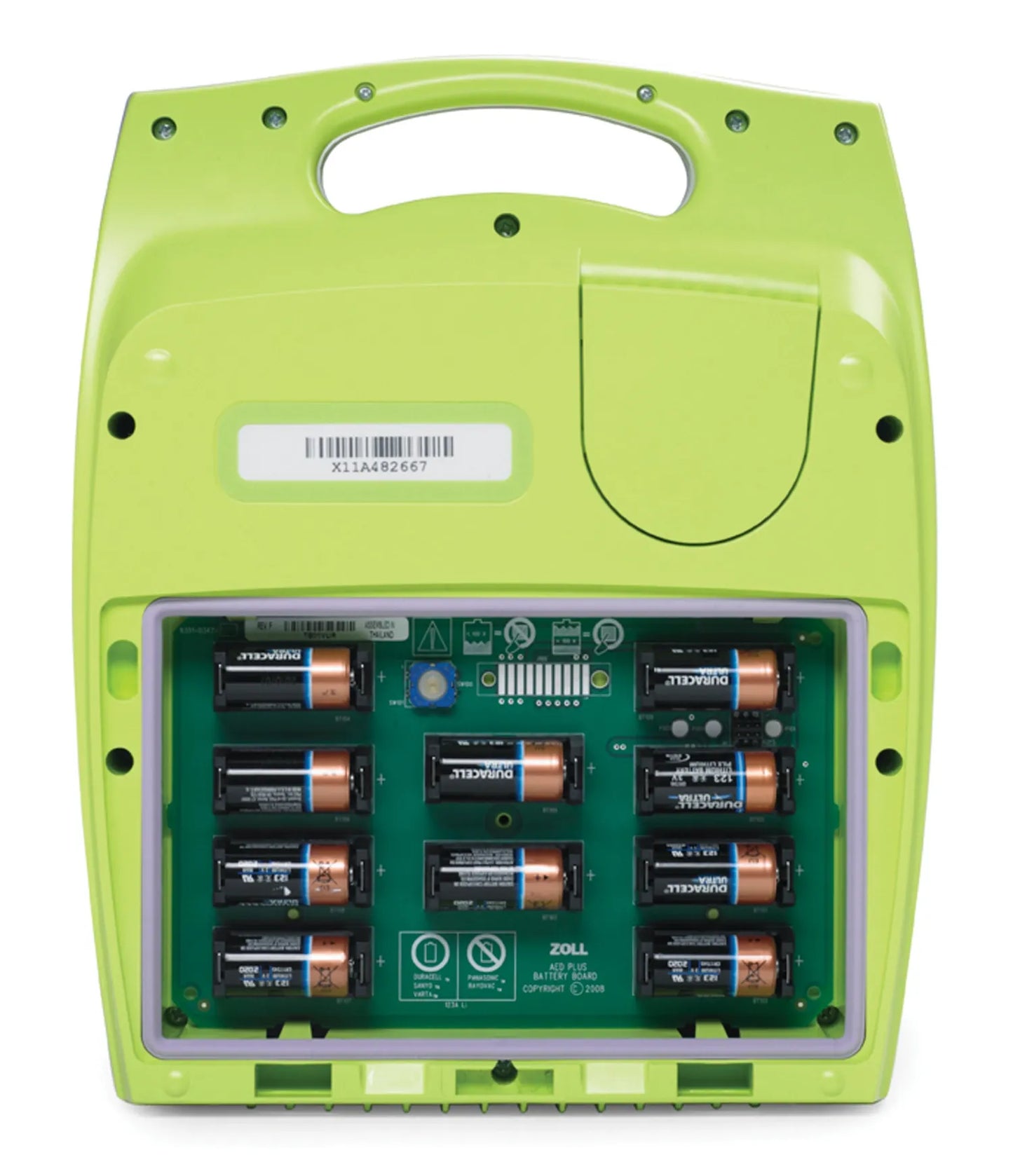 ZOLL AED Plus Replacement Lithium Batteries (Set of 10)