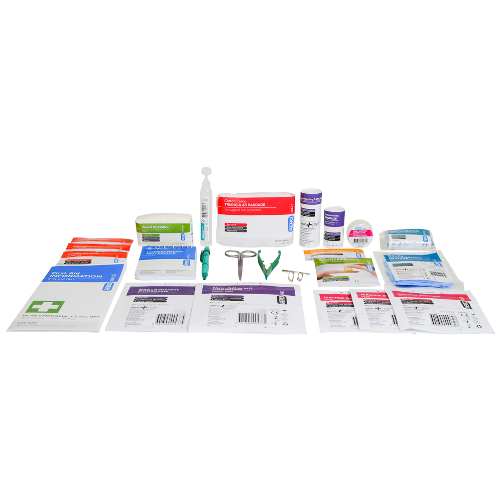 Medium Green First Aid Kit 28 x 17 x 8cm