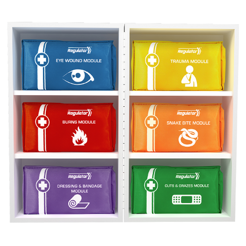 MODULATOR Metal First Aid Cabinet 24 x 16 x 42cm