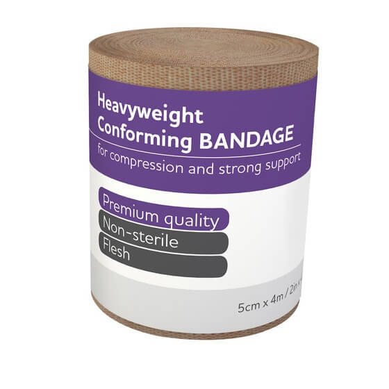 Heavyweight Conforming Bandage 5cm x 4M Wrap/12