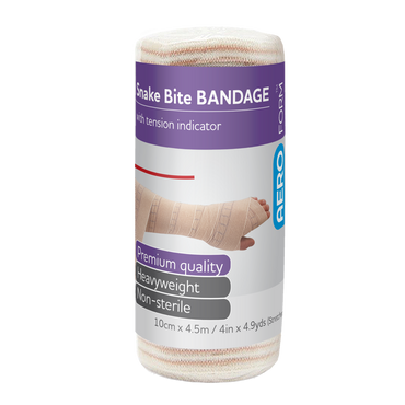 Snake Bite Indicator Bandage 10cm x 4.5M - 4Pk