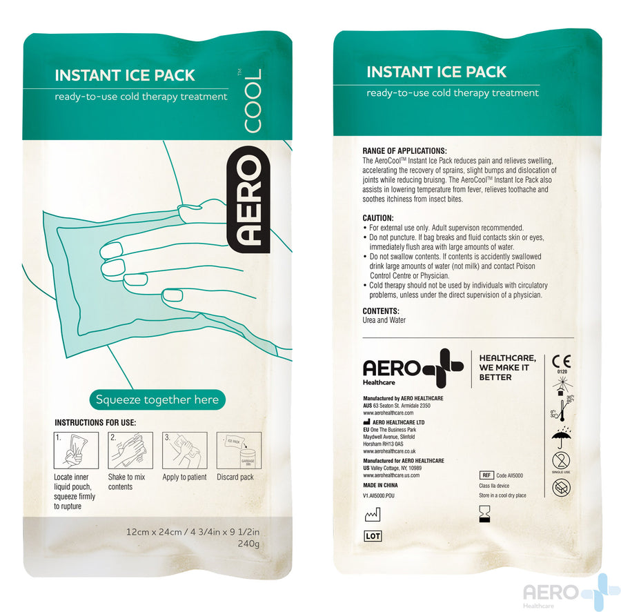 Instant Ice Packs Disposable 80g 24/Box