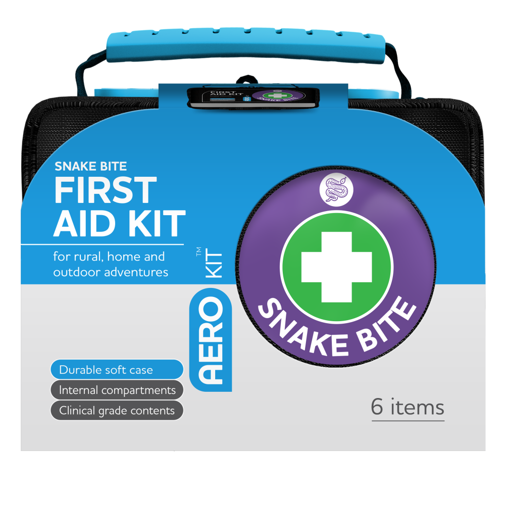 Snake Bite First Aid Kit Softpack - Black