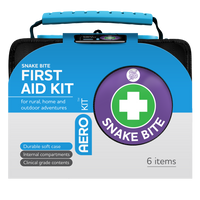 Snake Bite First Aid Kit Softpack - Black