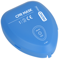 CPR Mask in hard cover