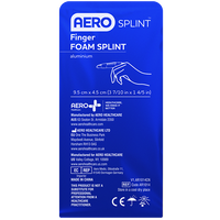 Finger Aluminium Foam Splint 9.5 x 4.5cm