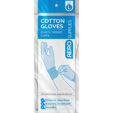 Cotton Gloves Pair