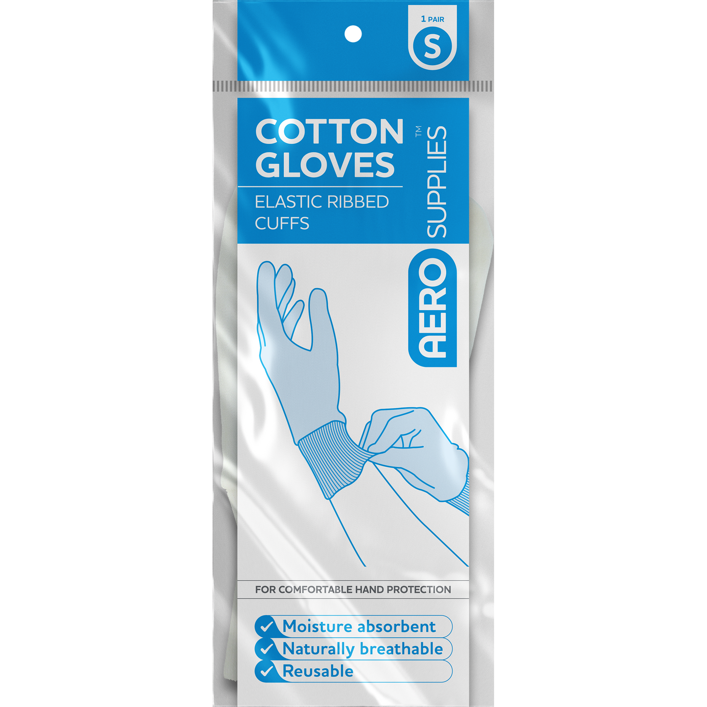 Cotton Gloves Pair