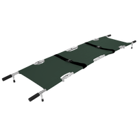 Alloy Quad-Fold Emergency Pole Stretcher with Carry Case