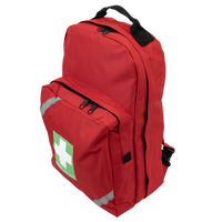 Red First Aid Backpack 30 x 50 x 15cm