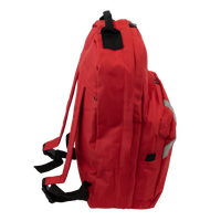 Red First Aid Backpack 30 x 50 x 15cm