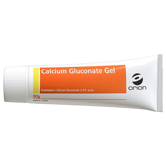 Orion Calcium Gluconate Gel 2.5% Tube 50g