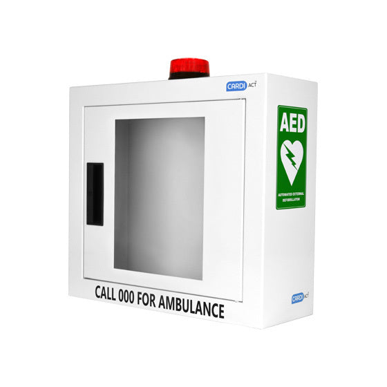 LIFEPAK CR2 Semi-Automatic Defib - Alarmed Cabinet Bundle