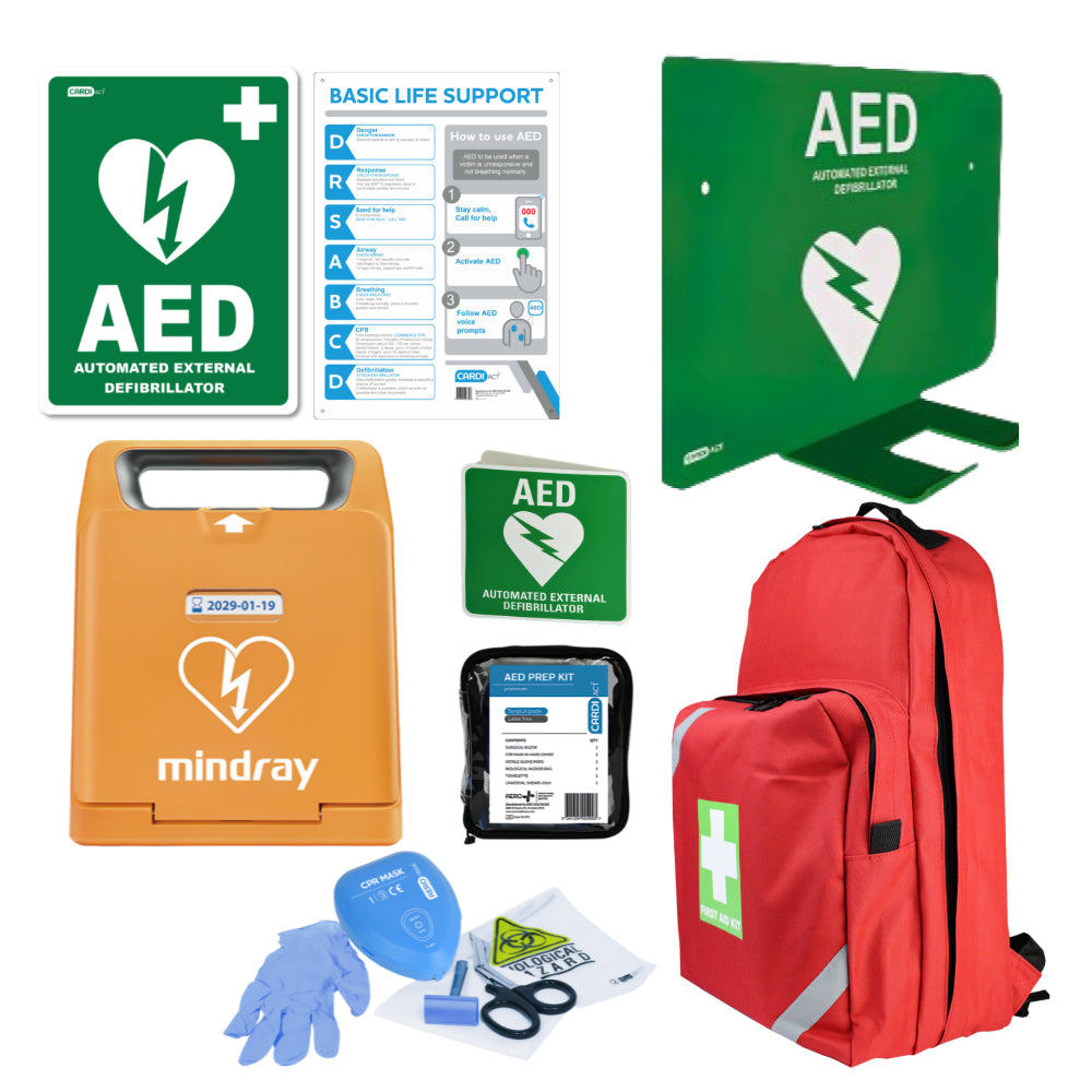 MINDRAY C1A Fully-Automatic Defib - With Backpack