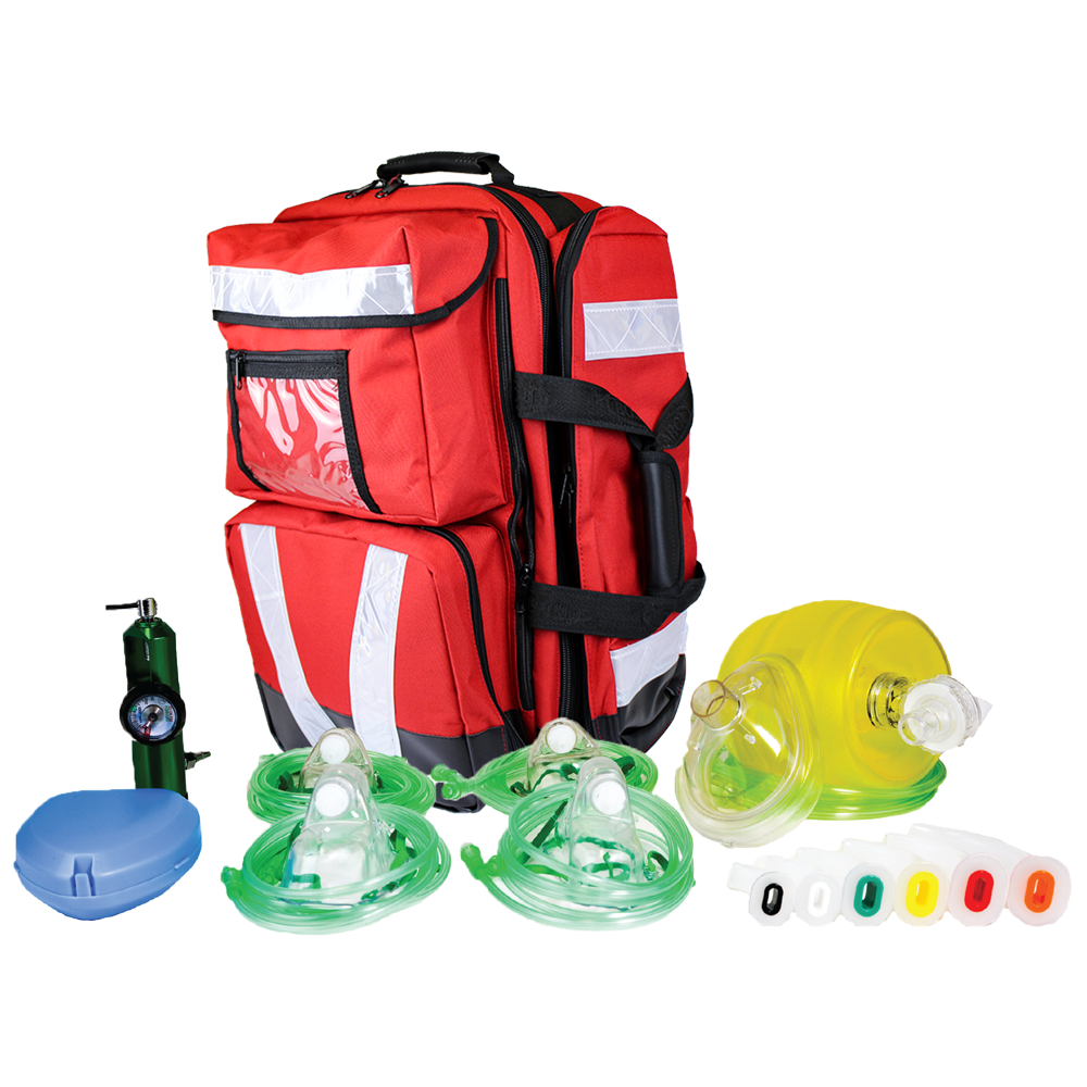 Oxygen Resuscitation Kit 48 x 54 x 32cm with Regulator
