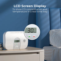 FirePro Carbon Monoxide Alarm with LCD Display
