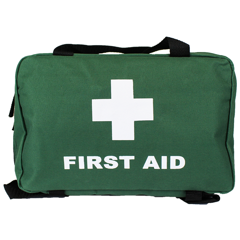 Medium Green First Aid Bag 28 x 17 x 8cm