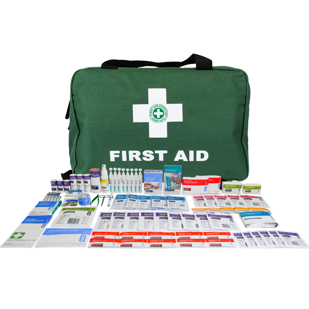 Large Green OSH First Aid Kit 36 x 18 x 12cm