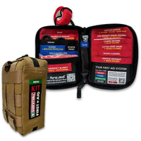 SURVIVAL Hiking First Aid Kit – Compact Outdoor Emergency Kit
