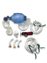 Red Oxygen Resuscitation Kit - Deluxe Kit