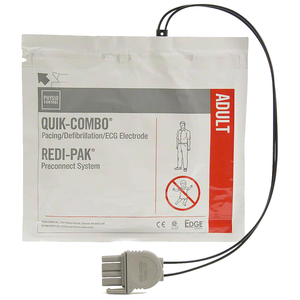 LIFEPAK Quik-Combo Redi-Pak Electrodes - Adult