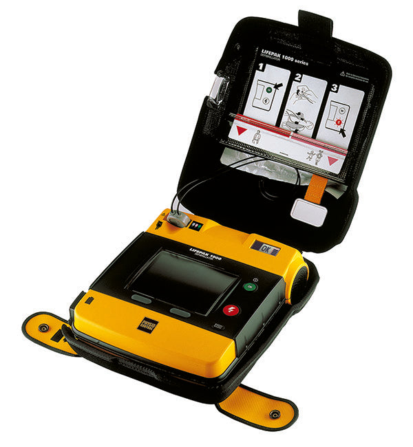 LIFEPAK 1000 Defibrillator with ECG Display & Manual Override