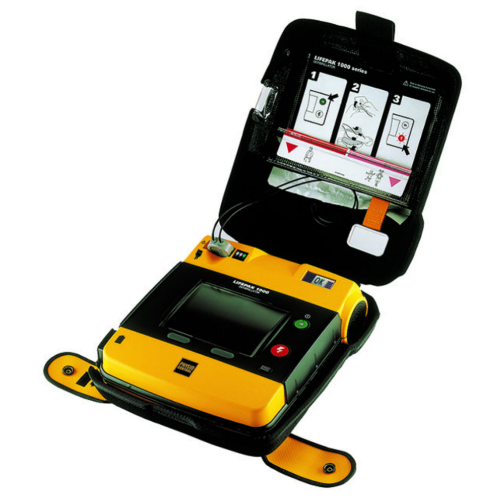 LIFEPAK 1000 Defibrillator Outdoor Cabinet Bundle