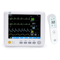 M8 8-inch vital patient monitor with 5-lead ECG available for hire
