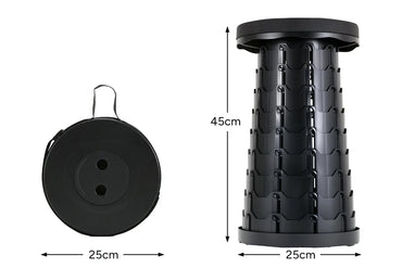 Telescopic Pop-Up Stool