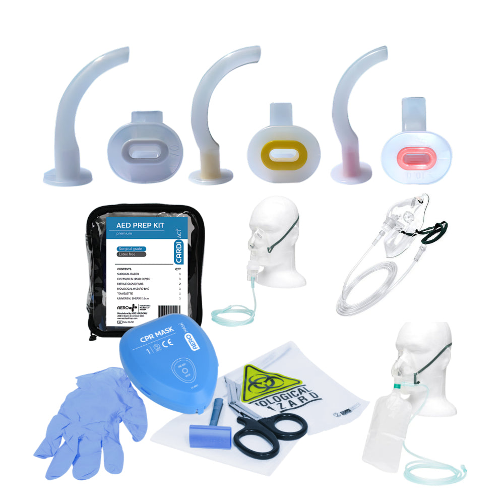Oxygen CPR Airway Accessories Kit