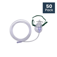 Oxygen Mask with 2m Tubing - Child - Box 50